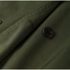 Autumn Stand Collar Trench Coats For Women Long Sleeve Belt Double Breasted Jacket Lady High Street Chic Outerwear