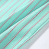 Striped Patchwork Scalloped Trim Trousers Women Street Elastic Waist Pocket Panelled Loose Wide Leg Pants Chic Ladies Partywear