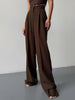 Women's Wide Leg Pants with European and American Style Casual Loose Pants Suitable for Business and Casual Wear