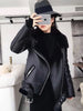 Winter Coats Women Thick Faux Leather Fur Sheepskin Coat Female Fur Spliced Jacket Aviator Outwear Casaco Feminino