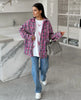 Blouse Women's Shirts Spring Autumn Plaid Long Sleeve Shirt Loose Tops Casual Coat Женский Топ Blusas Mujer Рубашка Женская