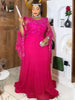 Elegant African Dresses for Women Africa Clothing Plus Size Wedding Party Long Dress Dashiki Ankara Outfits Robe