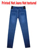 Ladies Printed Denim Tight Pants Seven-Foot Tight Jeans Autumn Winter Style Women's Slim Fit Capri Pants