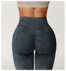Yoga Pants Sports Leggings Women Seamless Sports Yoga Pant High Waist Ribbed Gym Clothes Fitness Workout Wear Scrunch Bum Tights
