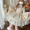 Han Mushroom Liang Original Design Lolita Dress Flower Marriage Jsk Suspender Dress Women