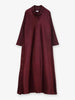 Pleated Three Breasted Turn-down Collar Dress Women Autumn Winter High Loose Plus Size Long Cardigan Coats