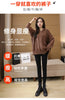 Women Lamb Fleece Leggings Female Winter Cashmere Thick Letter Thicken Thermal Cotton Pants 500g Ladies Legging Warm Tights