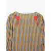 Women's Jackets Coats Autumn Striped Floral Embroidery Jacket Women Coats Vintage Female Outerwear Chic Tops