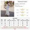 Sexy Slim Print Women's Dress V-Neck Long Sleeve Ankle Length Dresses Elegant Classic Ruffles Female Dress
