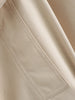 women's British wind trench coat style double-breasted long sleeve belt lapel jacket short coat