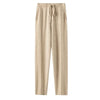 Cashmere Sweatpants Women Autumn Winter High Waisted Drawstring Pants Casual Knitted Harem Pants