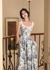 French Midi Dresses Women 2023 New Summer Elegant Spaghetti Strap Female Clothes Sexy Evening Party Backless Prom Dress