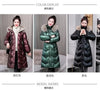 Winter Large Fur Collar Belt Thicken Down-cotton Jacket Women's Mid-length Coats Warm Slim Puffer Jacket Windbreaker Jacket