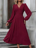 Dresses Woman Fall and Winter: Off-Shoulder Lantern Sleeve Pleated Long Dress Tops Skirts Y2k Clothes