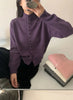 Soft Comfortable Stand-Up Collar Sweater Cardigan Women Simple Single Breasted Cardigans Coat Autumn Solid Knitted Outerwear