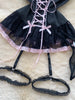 Women's Sexy Dress Lace Bow Decoration Design Slim Sexy Comfortable Dress Party Hotsweet Mini Dress