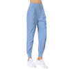 Woman Yoga Pants Loose Slim Quick-Dry Yoga Pants Pleated Hem Bound Running Fitness Capris Pockets Jogging Pants Sports Pants