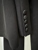 High Street Designer Suit Set Women's Sequined Beading Single Button Blazer Flare Pants Set 2pcs