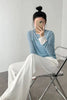 Korean White Suit Pants Women Casual Loose High Waisted Wide Leg Pants Ladies Simple All-Match Office Straight Trousers