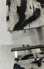 Women Gray Tie Dye Denim Mini Skirt High Waist A-line Jean Skirt Button Pocket Sexy Y2K Streetwear Printed Short Skirt