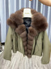 Down Jacket Women Autumn Winter White Goose Down Coat Windproof Warm Puffer Jacket Female Waterproof Feather Real Fox Fur Collar