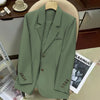 Autumn Long Sleeve Single Breasted Blazer Mujer Blazers For Womens Casual Coat Winter Jackets For Women Outerwear