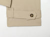 Women Short Trench Coat Lapel Double Breasted Belted Waist Long Sleeve Cropped Windbreaker Casual Commuter Outerwear