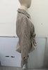 Vintage Plaid Women's Cropped Trench Coat Autumn Lapel Tie Waist Full Sleeve Windbreaker Chic Casual Elegant Jacket