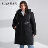 brand women's coat Women's winter jacket down parka warm outwear Female black patchwork thick jacket 020