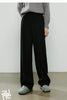 Women's Casual Pants Winter Cashmere-like Fleece-lined Tapered Thick Warm Trousers