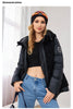 Gasmam Winter Down Jackets Women Warm Pluggable Sleeve Thermal Vest Classic zipper Lacing Design Pocket Hooded Parkas 83369