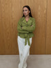 Lace Up Suede Jacket Women Lapel Full Sleeve Single-breasted Pocket Cropped Coat Spring Lady Daily Street Outerwear
