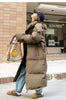 Padded Women Jacket Windproof Warm Winter Long Parkas Overcoat Loose Casual Hoodie Coat Skiing Outerwear Длинные п