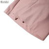 Women 2 Piece Pant Sets Minimalist V-Neck Long Sleeve Blouses and Wide Leg Pants Suits Commuting Woman Outfits