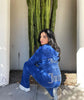 Women's Hooded Sweatshirt Suit Zipper Cardigan Diamond Street Velvet Casual Female Pants 2-piece Set
