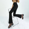 Winter Female Thin Snow Warm Plush Jeans Lady Chic Fleece Flared Pants Girls Korean High Waist Straight Leg Denim Trousers
