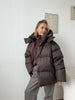 Women Winter Cotton Coat Women Loose Cotton Padded Jacket Solid Hooded Parkas Coat Female Puffer Coat Winter Outwear