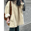 Temperament Short Trench For Women Lapel Single Breasted Solid Color Pockets Design Coat Spring Autumn 2Z2225