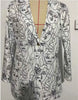 Elegant and Youth Blazer Spring Vintage Irregular Print Casual Woman Clothing High Street Lapel Blazer Woman Outerwears
