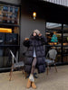 пуховик женский зимний Warm Winter Women Coat Long Jacket Korea Oversized Loose Hooded Coats Female Casual Long Overcoat 다운패딩