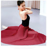 Chiffon Ballet Tutu Dance Skirt Dance Skate Wrap Scarf Gymnastics Ballerina Lyrical Long Ballet Skirt Ballet Dance Dress Women
