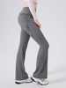 Women's High-Waist Yoga Pants Flared Sports Pants Hip Covering Skirt Running Leggings Dance Training Pilates Fitness Trousers