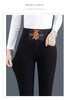 Winter wool mom Jeans Oversize Slim y2k goth Denim Pants Women Skinny blue jean Pencil Stretch Leggings Woman clothing