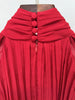 High Street Designer Party Vestido Women's Drifting Sleeves Chiffon Pleated Holiday Long Dress