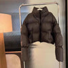 Women's Jacket Korean Version Stand Collar Short Cotton-padded Jacket Thickening Warm Parkas Winter Jackets for Women Coat