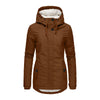 Women Hooded Zipper Coats Winter Warm Thick Fleece Jackets Solid Casual Fit Pockets Parkas Ladies Hooded Hooded Outwear