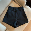 Women Shorts Mooyufon Black Shorts Women Harajuku Elegance High Waisted Shorts A Line Slim Casual Girl Straight Pants Sexy