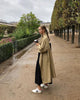long blazer jacket women khaki Single Breasted Long Sleeve lapel collar warm Spring Autumn Lady Blazer