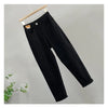 2026New Korean High Waist Denim pants Women's Autumn Casual Loose Khaki Harun pants Female Trousers Ladies