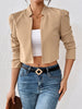 Long Sleeve Commute Simple Casual Knitted Jacket Outerwear for Women